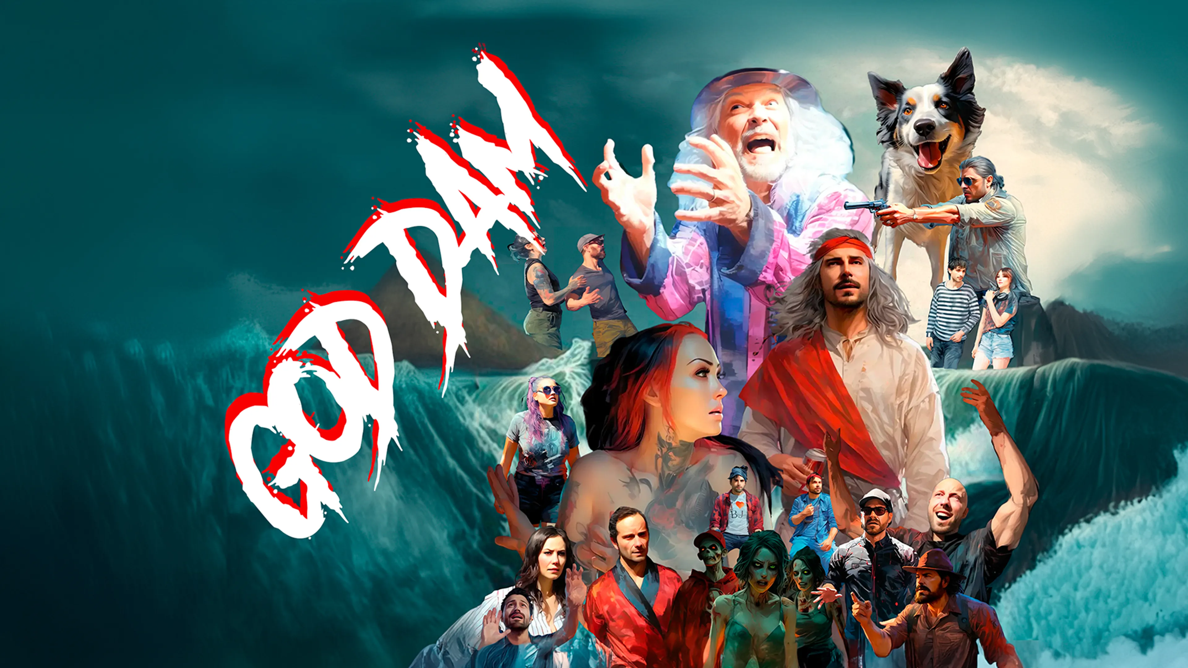 God Dam poster